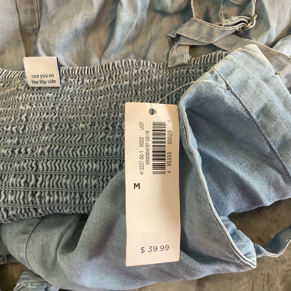 Old Navy jumpsuit blue size Medium - Picture 10 of 12